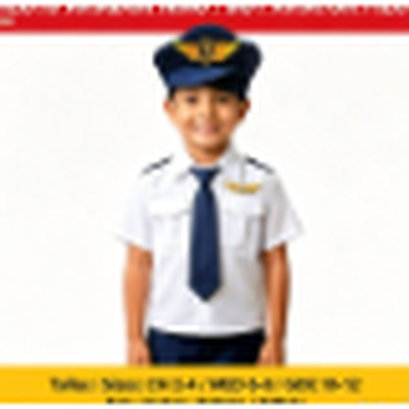 Piloto aviador inspiración — Niño
